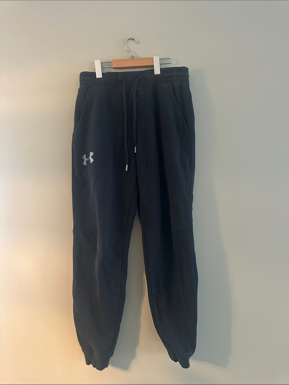 Under Armour Black Men's Jogger Sweatpants with Logo